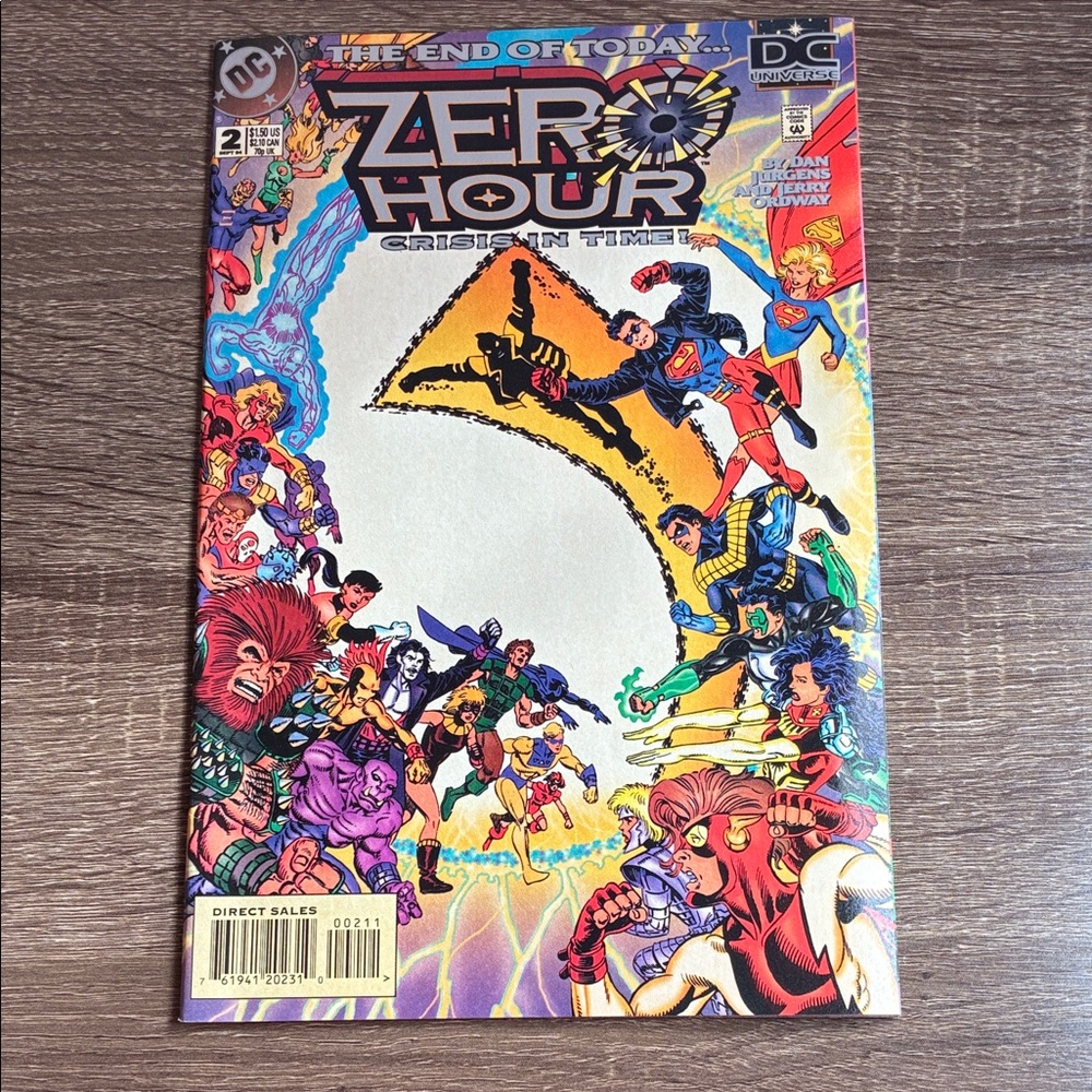 DC Zero Hour: Crisis in Time Issue #2 in NM- By DC Comics & Dan Jurgens
